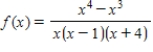 Find the horizontal and vertical asymptotes of the graph of the function. ​   ​ A)  Vertical asymptotes:   ,   and   B)  Vertical asymptotes:   and   ; Horizontal asymptotes:   and   C)  Vertical asymptote:   ; Horizontal asymptotes:   D)  Vertical asymptote:  