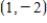 Use the information summarized in the table to select the graph of   Domain:   Intercepts: x-intercepts: 0, 4 Asymptotes: None Intervals where f is ↑ and ↓: ↑ on   ↓ on   Relative extrema: Rel. min. at   Concavity: Upward on   Point of inflection:   ​ A)  ​   B)  ​   C)  ​  