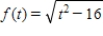 Select the graph of the function using the curve-sketching guide. ​   ​ A)  ​   B)  ​   C)  ​   D)  ​  