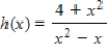 Find the horizontal and vertical asymptotes of the graph of the function. (You need not sketch the graph.) ​   ​ Horizontal asymptote(s) __________ ​ Vertical asymptote(s) __________