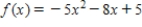 Determine where the function is concave upward. ​   ​ A)    B)    C)    D)   