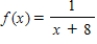Determine where the function is concave downward. ​   ​ A)    B)  ​   C)  ​   D)  ​  