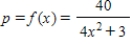 The supply equation for a certain brand of radio is given by   , where p is expressed in dollars/bushel and x, the quantity demanded each year, is measured in billions of bushels. The economists are forecasting a harvest of 1.8 billion bushels for the year, with a maximum error of 15% in their forecast. ​ Determine the corresponding maximum error in the predicted price per bushel of soybeans. Round the answer to the nearest percent. ​ A)  14% B)  7% C)  61% D)  12% E)  24%
