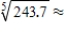 Use a differential to approximate the quantity.   ​ Round the result to the nearest thousandth, if necessary.   __________