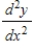 Find the second derivative   of the function defined implicitly by the equation. ​   ​ A)    B)    C)    D)    E)   