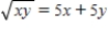 Find   by implicit differentiation. ​   ​ A)    B)    C)    D)    E)   