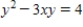 Find the second derivative   of the function defined implicitly by the equation.  