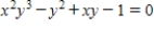 Find an equation of the tangent line to the graph of the function f defined by the given equation at the point   .   ​ Give your answer in the form   .