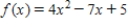 Find the first and second derivatives of the function. ​   ​ A)    B)  ​   C)  ​   D)  ​   E)  ​  