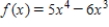 Find the third derivative of the function. ​ ​   ​ A)  ​   B)  ​   C)  ​   D)  ​   E)  ​  