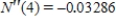 The number of persons aged 18-64 receiving disability benefits through Social Security, the Supplemental Security income, or both, from 1990 through 2000 is approximated by the function   , where   is measured in units of a million and t is measured in years, with   corresponding to the beginning of 1990. ​ Compute   . Round your answer to five decimal places. ​ A)    million   million per year   million per year in the second power ​ B)    million   million per year   million per year in the second power ​ C)    million   million per year   million per year in the second power ​ D)    million   million per year   million per year in the second power ​ E)    million   million per year   million per year in the second power ​