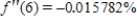 The population of Americans age 55 yr and over as a percent of the total population is approximated by the function   where t is measured in years, with   corresponding to 2000. ​ Compute   . Round your answer to six decimal places. ​ A)    per year in the second power B)    per year in the second power C)    per year in the second power D)    per year in the second power E)    per year in the second power