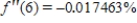 The population of Americans age 55 yr and over as a percent of the total population is approximated by the function   where t is measured in years, with   corresponding to 2000. ​ Compute   . Round your answer to six decimal places. ​ A)    per year in the second power B)    per year in the second power C)    per year in the second power D)    per year in the second power E)    per year in the second power