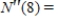 The number of persons aged 18-64 receiving disability benefits through Social Security, the Supplemental Security income, or both, from 1990 through 2000 is approximated by the function   where   is measured in units of a million and t is measured in years, with   corresponding to the beginning of 1990. ​ Compute   . Round the answers to the nearest thousandth. ​   __________ million ​   __________ million per year ​   __________ million per year in the second power