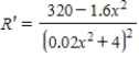 The quantity of Sicard wristwatches demanded each month is related to the unit price by the equation   , where p is measured in dollars and x in units of a thousand. ​ Find the marginal revenue function   . ​ A)    B)    C)    D)   