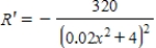 The quantity of Sicard wristwatches demanded each month is related to the unit price by the equation   , where p is measured in dollars and x in units of a thousand. ​ Find the marginal revenue function   . ​ A)    B)    C)    D)   