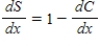 Suppose   measures an economy's personal consumption expenditure and x the personal income, both in billions of dollars. Then,   measures the economy's savings corresponding to an income of x billion dollars. Then   . ​ The quantity dS/dx is called the marginal propensity to save. ​ For the consumption function   , where   and x are measured in billions of dollars, find the marginal propensity to save when   . ​ A)  -$0.213 billion/billion dollars B)  $0.874 billion/billion dollars C)  -$0.85 billion/billion dollars D)  $0.119 billion/billion dollars