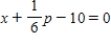 The demand equation is   . ​ Compute the elasticity of demand and determine whether the demand is elastic, unitary, or inelastic at   . ​ A)  6; elastic B)    ; inelastic C)  5; elastic D)    ; elastic