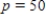 The demand equation is   . ​ Compute the elasticity of demand and determine whether the demand is elastic, unitary, or inelastic at   . ​ A)  6; elastic B)    ; inelastic C)  5; elastic D)    ; elastic