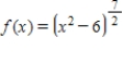 Find the derivative of the function. ​  