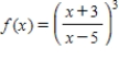 Find the derivative of the function. ​ ​  
