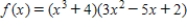 Find an equation of the tangent line to the graph of the function   at the point   . ​ A)    B)    C)    D)   