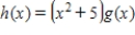Suppose f and g are functions that are differentiable at ​​   and that   ,   ,   , and   . Find the value of   . ​   ​ A)    B)    C)    D)   