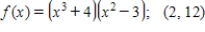 Find the slope and an equation of the tangent line to the graph of the function f at the specified point. ​  