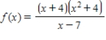 Find the derivative of the function. ​  