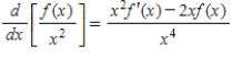 If f is differentiable, then   .