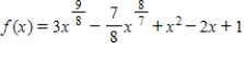 Find the derivative of the function by using the rules of differentiation. ​   ​ A)    B)    C)    D)   