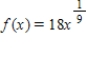 Find the derivative of the function by using the rules of differentiation.  