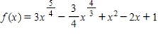 Find the derivative of the function by using the rules of differentiation. ​  