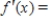 Use the four-step process to find the slope of the tangent line to the graph of the given function at any point. ​   ​   __________