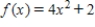 Let   ​ Find the derivative f '(x) of f(x). ​   __________ ​ Find the equation of the tangent line to the curve at the point   . ​ __________ ​ Select the correct graph of f(x) by answering A, B, or C. ​ __________ ​ A ​   ​ B   ​ C  