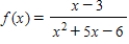 Find the values of x for which the function is continuous. ​   ​ A)    B)    C)    D)    E)   