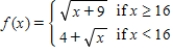 Find   and   , where ​   ​ A)    ,   B)    ,   C)  ​   ,   D)  ​   ,   E)  The limits do not exist