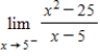 Find the one-sided limit. ​  