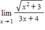 Find the limit, if it exists. ​   ​ A)    B)    C)    D)    E)  The limit does not exist