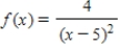 Complete the table by computing   at the given values of   . Use these results to estimate at   if it exists.     4.9 4.99 4) 999 5) 001 5) 01 5) 1             ​​ A)  ​   4.9 4.99 4.999 5.001 5.01 5.1   0.025 0.000025 0.000003 0.000003 0.0025 0.025 ​ ​   ​ B)  ​​   4.9​ 4.99 4.999 ​5.001 5.01 5.1   400 40,000 4,000,000 4,000,000 40,000 400   ​ C)  ​​   4.9 4.99 4.999 5.001 5.01 5.1   0.0025 0.000025 0 0 0.000025 0.0025 ​ ​   ​ D)  ​   4.9 4.99 4.999 5.001 5.01 5.1   400 40,000 4,000,000 4,000,000 40,000 400 ​The limit does not exist.​