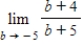 Find the indicated limit, if it exists. Otherwise, answer no solution. ​  