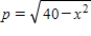 For the demand equation   where x represents the quantity demanded in units of a thousand and p is the unit price in dollars, determine the quantity demanded when the unit price is set at $6. ​ A)  x = 400 units B)  x = 3,000 units C)  x = 4,000 units D)  x = 40 units E)  x = 2,000 units