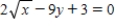 Determine whether the equation defines y as a linear function of x. Answer yes or no. ​  