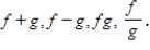 Find the functions   ​   ,   ​ A)    ​,   ,   ,   B)    ​​,   ,   ,   C)    ,   ,   ,   ​ D)    ​​,   ,   ,   E)    ​,   ,   ,   ​