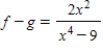 Find the functions   ​   ,   ​ A)    ​,   ,   ,   B)    ​​,   ,   ,   C)    ,   ,   ,   ​ D)    ​​,   ,   ,   E)    ​,   ,   ,   ​