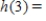 Evaluate   , where   ​   ,   ​ Round the answer to two decimal places, if necessary ​   __________