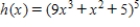 Find function f such that   ,   , and   .