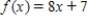 Find   for the function   . Simplify your answer.