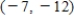 Determine whether the point   lies on the graph of the function. Answer yes or no. ​  