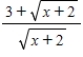Rationalize the numerator of the expression. ​   ​ A)    B)    C)    D)    E)   